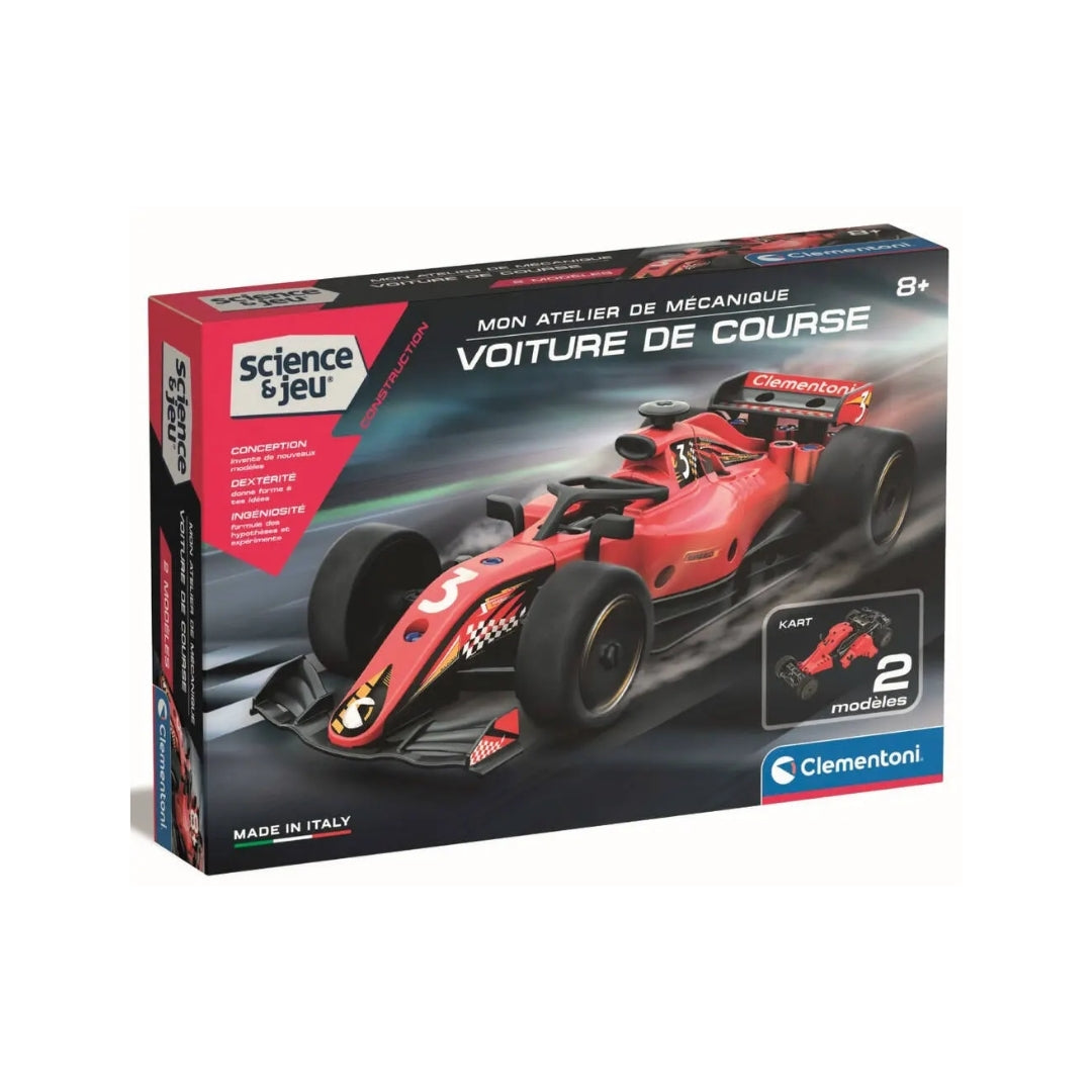 Clementoni My Mechanical Workshop F1 Racing Car (French) Clementoni